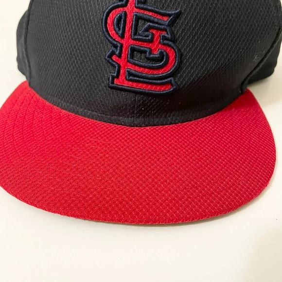 St  Louis Cardinals Hat Men Size 7 1/2 New Era Performance Headwear MLB Cap - Picture 3 of 16